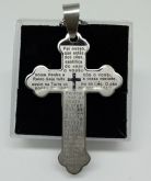 Crucifixo Inox com corrente cod: CAL7
